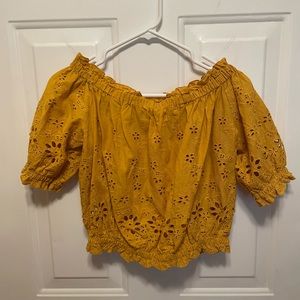 Off the shoulder top